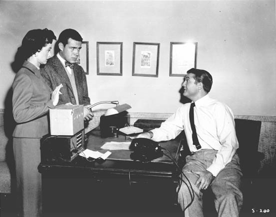 On the set of "The Phantom Ring"
