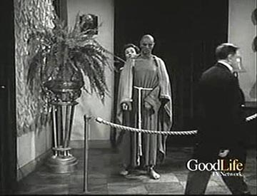 Phyllis Coates in scene from "Mystery In Wax"